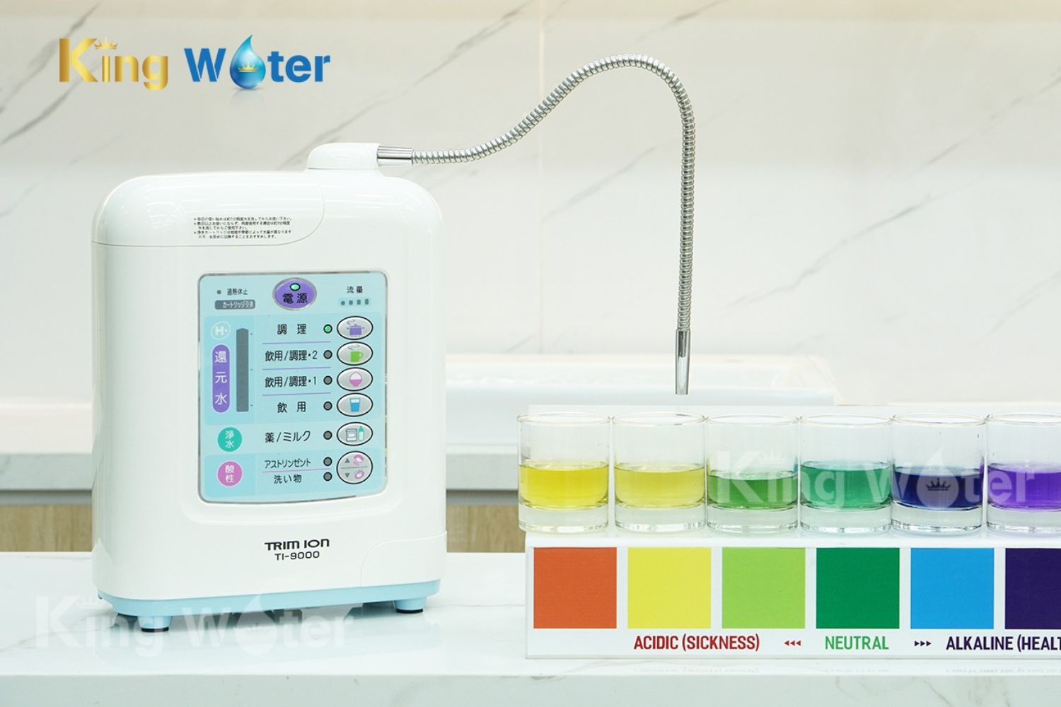 Máy Lọc Nước Ion Kiềm Trim ION TI 9000 | 5 Tấm Điện Cực