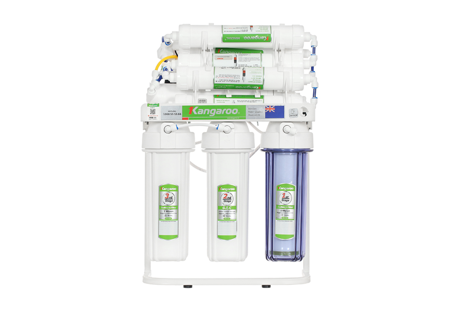 Máy lọc nước Kangaroo Hydrogen chân quỳ KGRP10 10 lõi