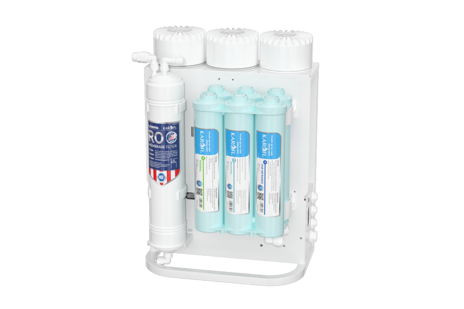 Máy lọc nước Karofi KAQ-U05G | Để gầm, 10 lõi