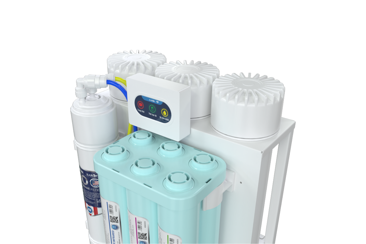 Máy lọc nước Karofi KAQ-U95 | Âm Tủ, 10 lõi