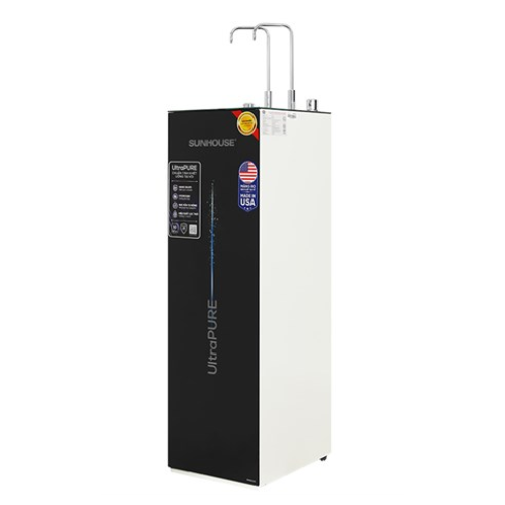 Máy Lọc Nước RO Sunhouse SHA76210KL UltraPURE | Tủ Đứng Nóng - Lạnh 10 Lõi