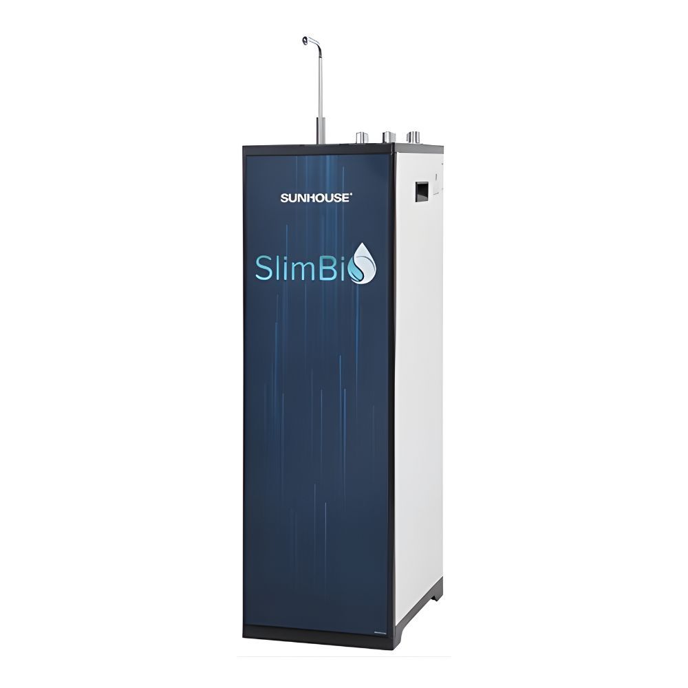 Máy Lọc Nước R.O Nóng lạnh Sunhouse SLIMBIO SHA76213CK-S | Tủ Đứng 10 Lõi Hydrogen
