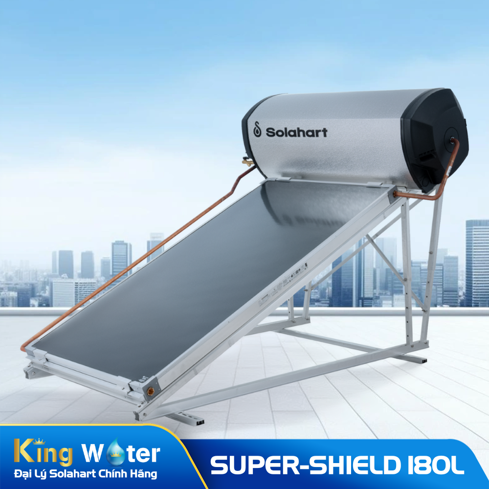 Máy nước nóng năng lượng mặt trời Solahart SUPER-SHIELD 180L