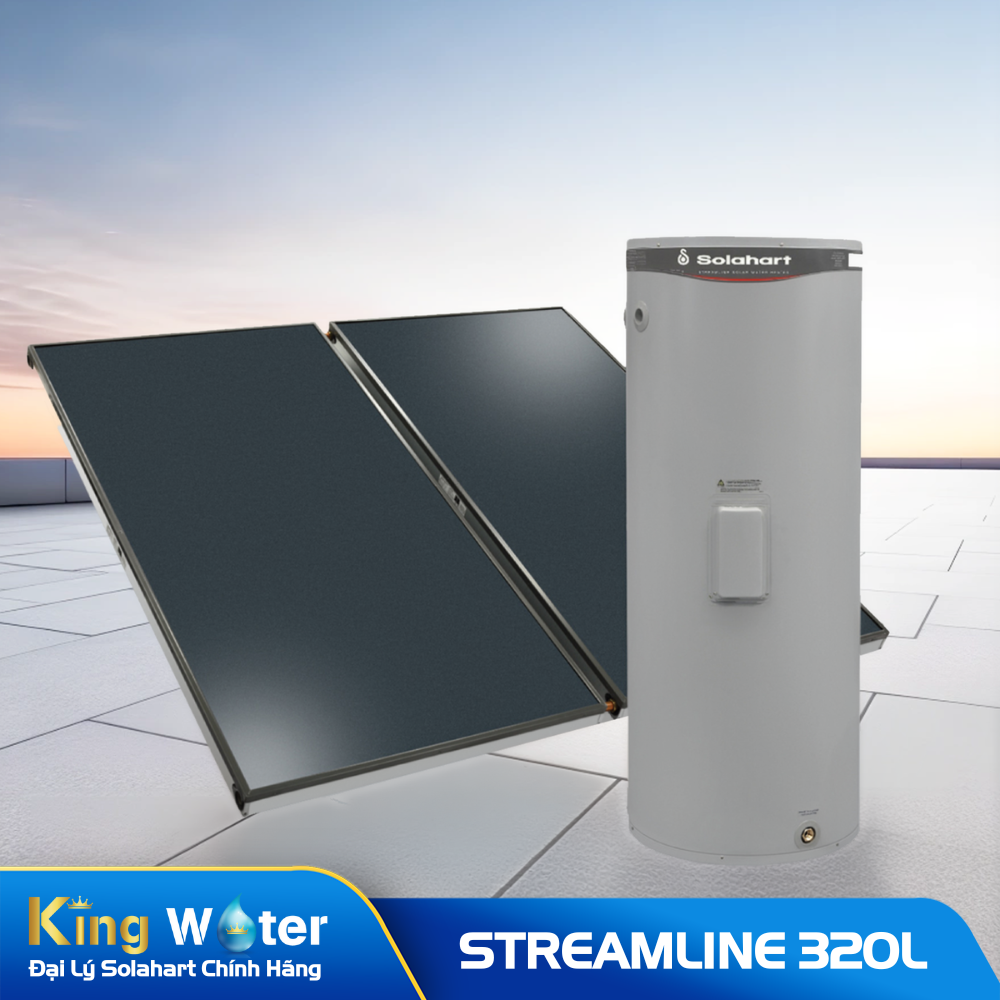Máy nước nóng năng lượng mặt trời Solahart STREAMLINE 320L