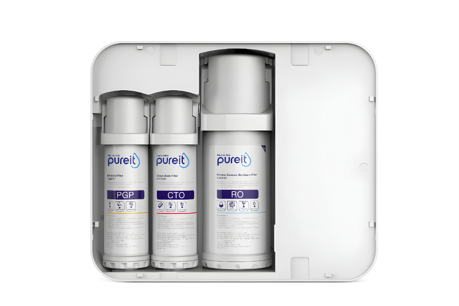 Combo 3 Lõi Lọc (PGP, RO, CTO) | Dùng Cho Máy Unilever Pureit Delica UR5840