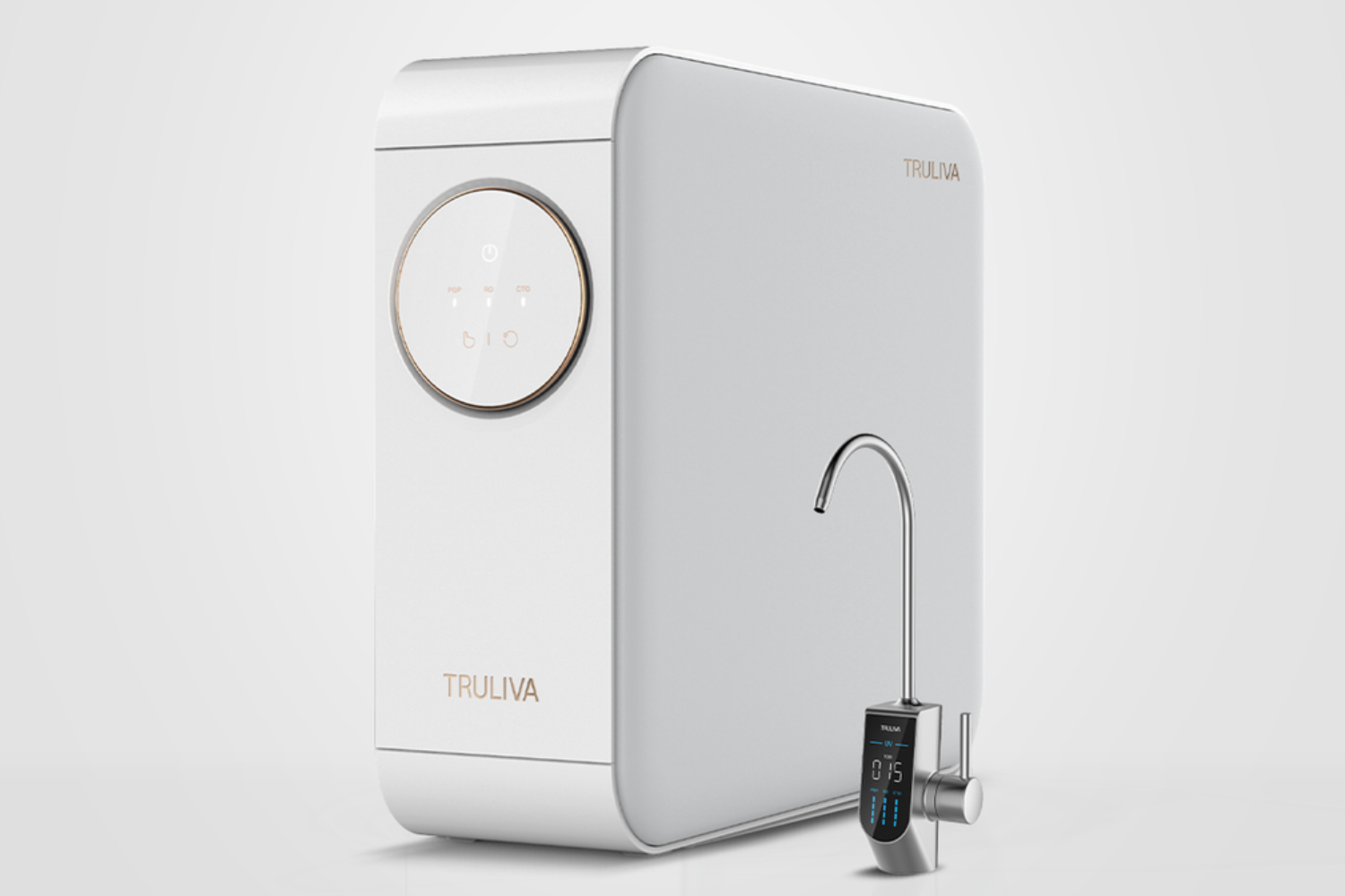 Máy Lọc Nước RO Truliva UR5676 | Tủ Nguyên Khối Để Gầm 03 Lõi