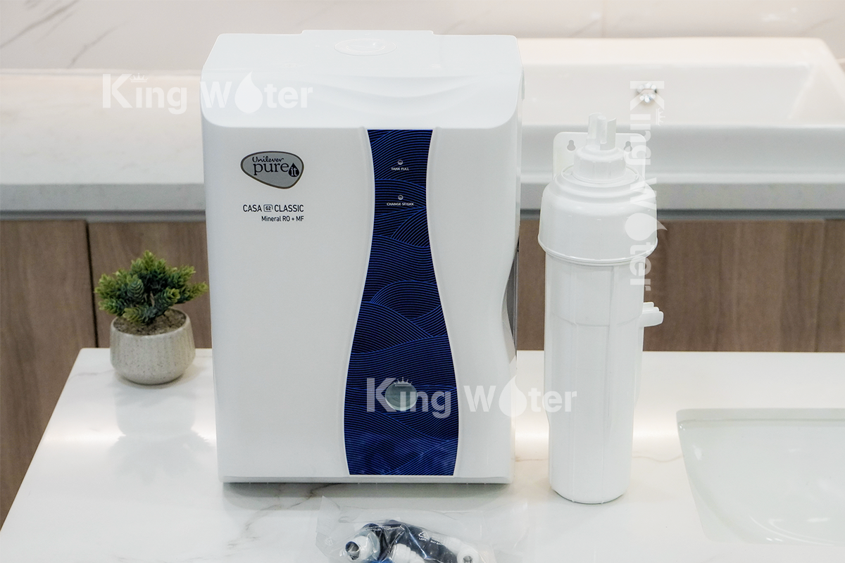Máy lọc Unilever Pureit Casa G2 RO + MF | Để bàn, Treo tường