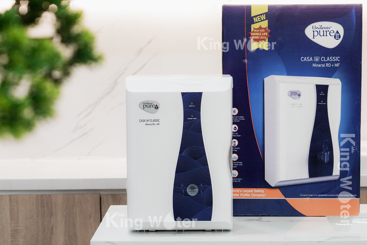 Máy lọc Unilever Pureit Casa G2 RO + MF | Để bàn, Treo tường