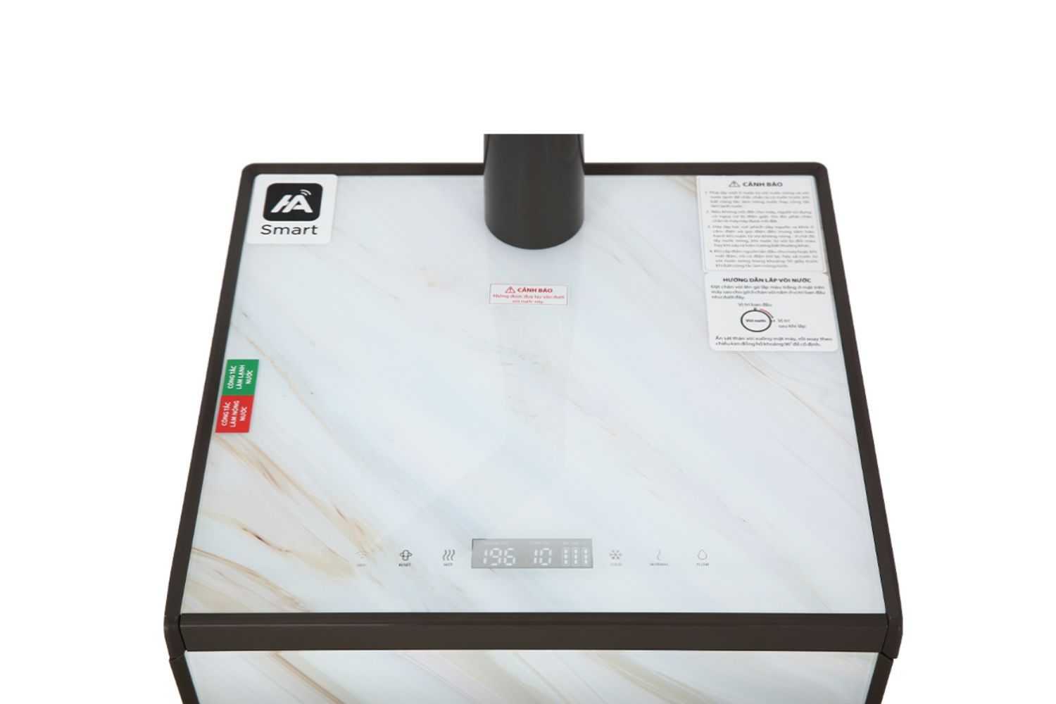 Máy Lọc Nước RO Nóng Lạnh Nguội Toshiba TWP-W1905SV(MB) | Tủ Đứng 3 Lõi