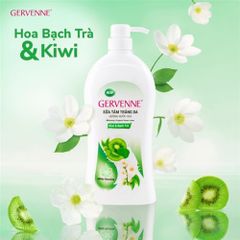 Sữa tắm trắng da Gervenne hương nước hoa 900gr