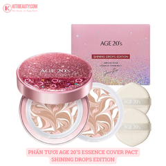 Phấn tươi AGE 20'S Shining Drops Edition Jericho Rose Essence Cover Pact - Màu #21