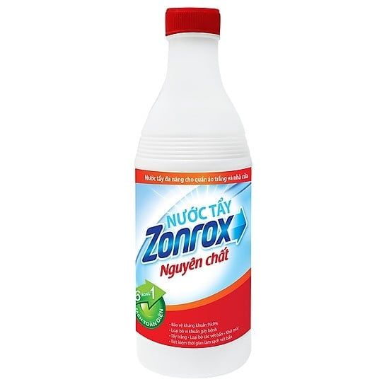 Nước Tẩy Quần Áo Zonrox Hương Cỏ Hoa 1L