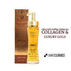 Tinh Chất Vàng 24K Dưỡng Trắng Da Collagen Luxury 3W Clinic 150ml