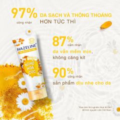 Sữa Rửa Mặt Hazeline Giảm Mụn Nghệ Hoa Cúc 100g [tặng 1 SRM Tràm Trà Cica 40gr]