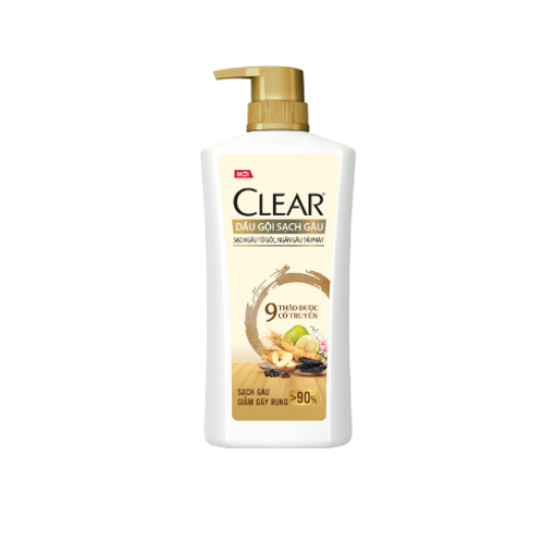 Dầu gội Clear 9 Thảo dược cổ truyền 630g