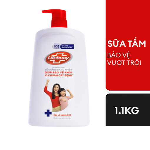 Sữa tắm Lifebuoy bảo vệ khỏi vi khuẩn 1.1kg