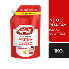 Nước rửa tay Lifebuoy Vitamin Bảo vệ vượt trội 1kg