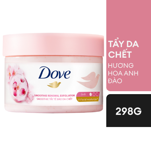 Tẩy Tế Bào Chết Body DOVE Dưỡng Da Sáng Mịn Moisturizing Body Scrub 298g