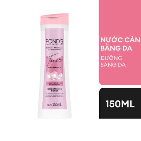 Nước cân bằng da Pond's Dưỡng sáng da 150ml