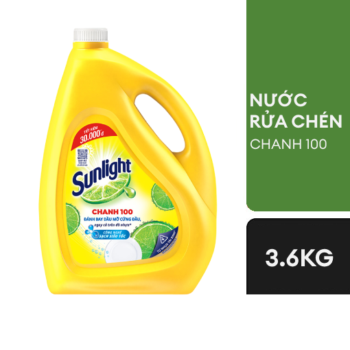 Nước Rửa Chén Sunlight 3.5KG (CAN)