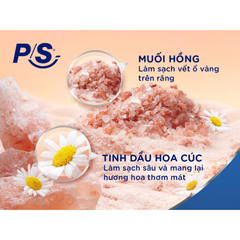 P/S Muối Hồng & Hoa Cúc Trắng Răng Lành Tính 230g