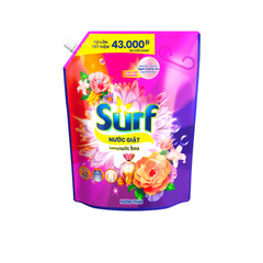 Nước giặt Surf hương Nước hoa 2.9kg/ Túi