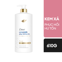 Kem xả Dove Ceramide Phục hồi hư tổn 610g