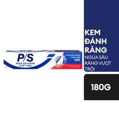 Kem Đánh Răng P/S Ngừa Sâu Răng Vượt Trội 180g