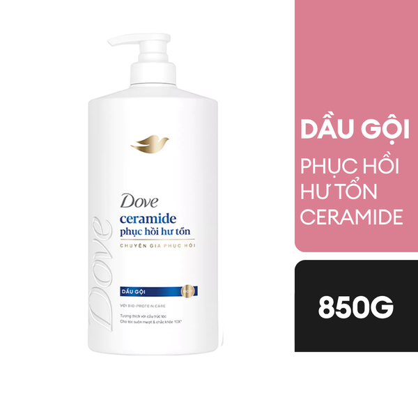 Dầu gội Dove Ceramide Phục Hồi Hư Tổn 850g