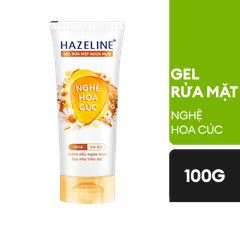 Sữa Rửa Mặt Hazeline Giảm Mụn Nghệ Hoa Cúc 100g