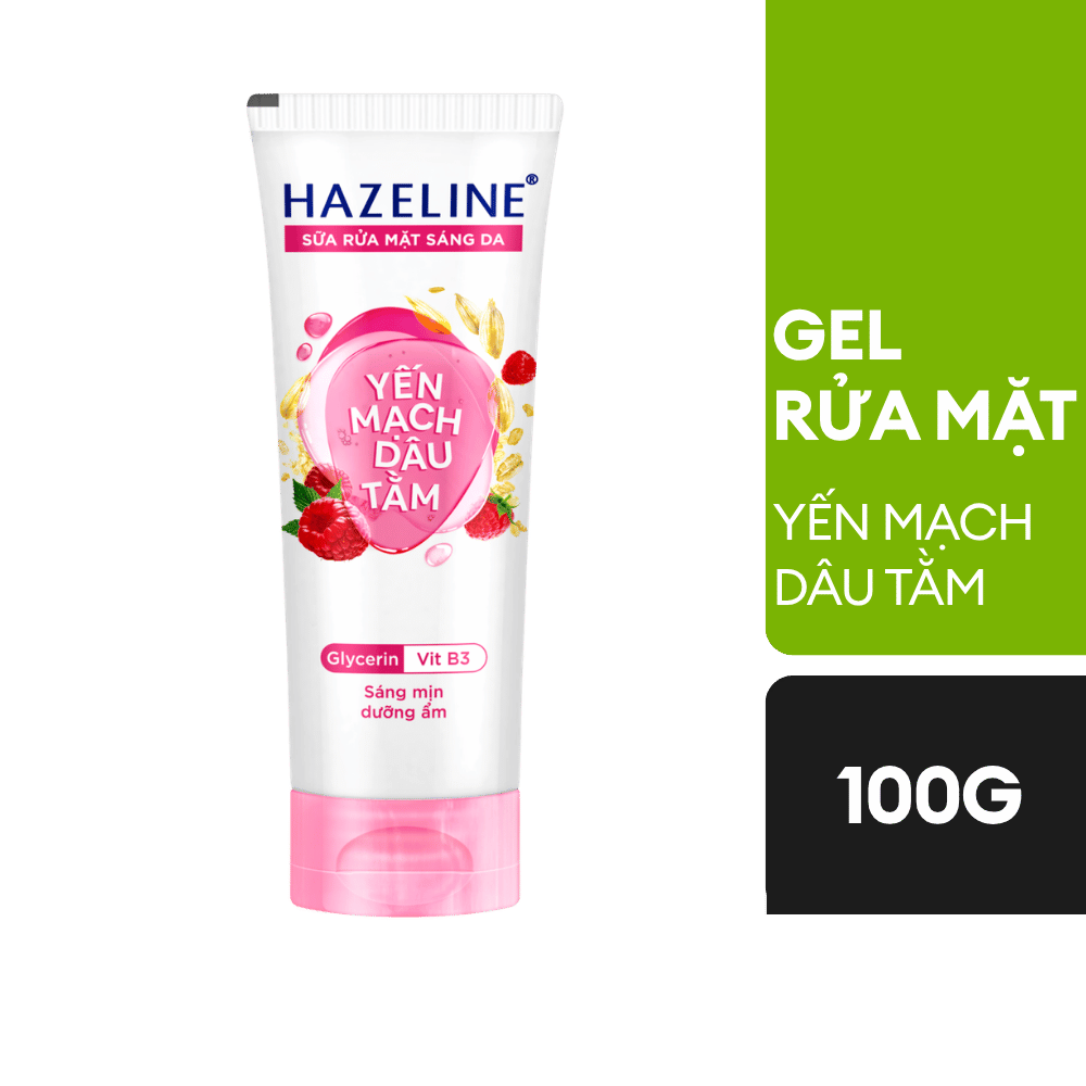 Sữa Rửa Mặt Hazeline Giảm Mụn Nghệ Hoa Cúc 100g