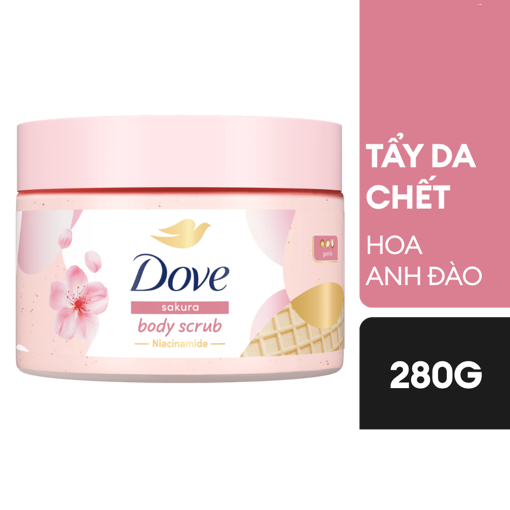 Tẩy Tế Bào Chết Body DOVE Dưỡng Da Sáng Mịn Moisturizing Body Scrub 298g