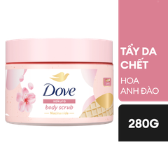Tẩy Tế Bào Chết Body DOVE Dưỡng Da Sáng Mịn Moisturizing Body Scrub 298g