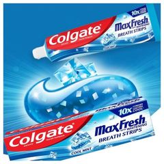 Kem Đánh Răng Colgate Maxfresh Hương Bạc Hà 225g + Bàn Chải Lông Tơ