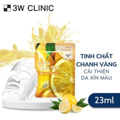 Mặt Nạ Dưỡng Da Chiết Xuất Từ Thiên Nhiên 3W Clinic Fresh Mask Sheet 23ml
