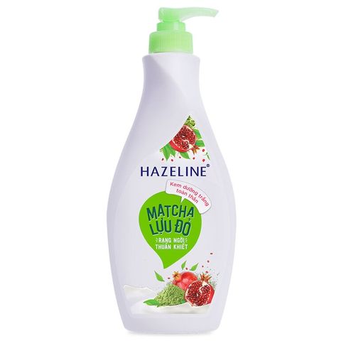Sữa dưỡng thể Hazeline Matcha & Lựu đỏ 370ml