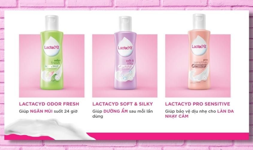 Dung dịch vệ sinh phụ nữ Lactacyd màu tím 250ml
