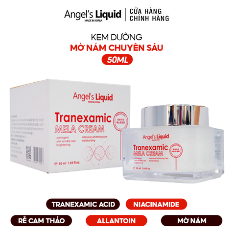 Kem Dưỡng Angel's Liquid Hỗ Trợ Mờ Nám Tranexamic Mela Cream 50ml