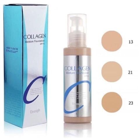 KEM NỀN COLLAGEN ENOUGH MOISTURE FOUNDATION SPF15 100ML