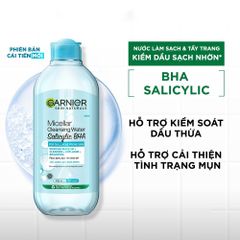 Nước Tẩy Trang Garnier Micellar Cleansing Water 400ml