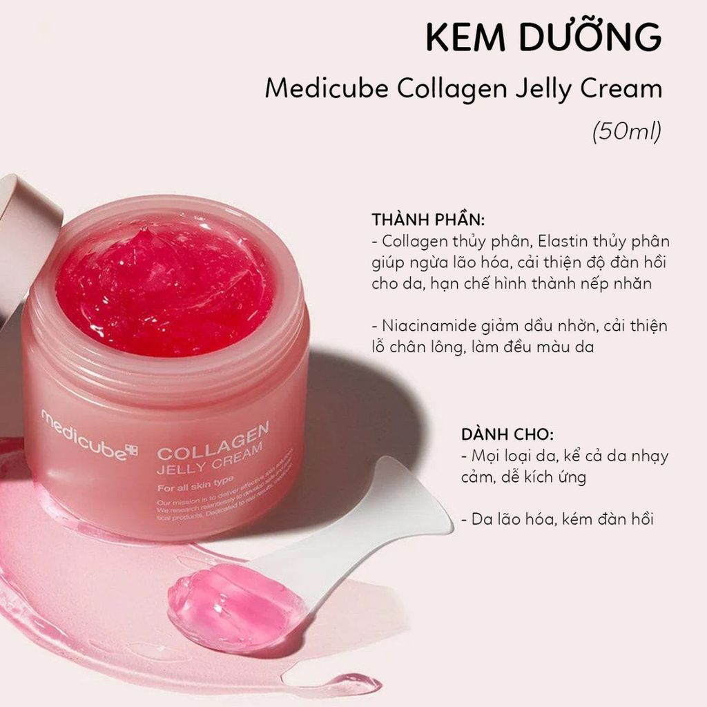 Kem Dưỡng Medicube Collagen Jelly Cream 110ml