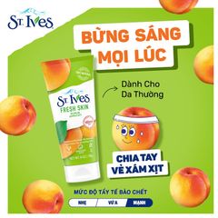 Sữa Rửa Mặt St.Ives Tẩy Tế Bào Chết 170g