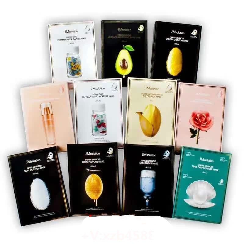 Mặt Nạ Giấy Cấp ẩm, Dưỡng Trắng Da JM Solution Mask 30ml