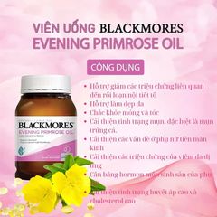 Viên hỗ trợ làn da khỏe mạnh Blackmores Evening Primrose Oil (190 viên)