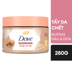 Tẩy Tế Bào Chết Body DOVE Dưỡng Da Sáng Mịn Moisturizing Body Scrub 298g