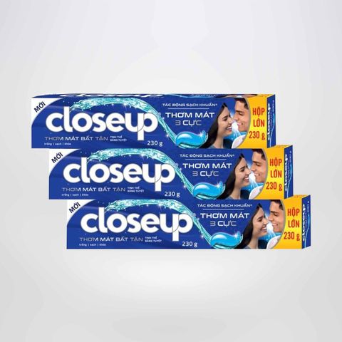 Kem Đánh Răng Closeup Gel Sạch Khuẩn 230G/Tuýp