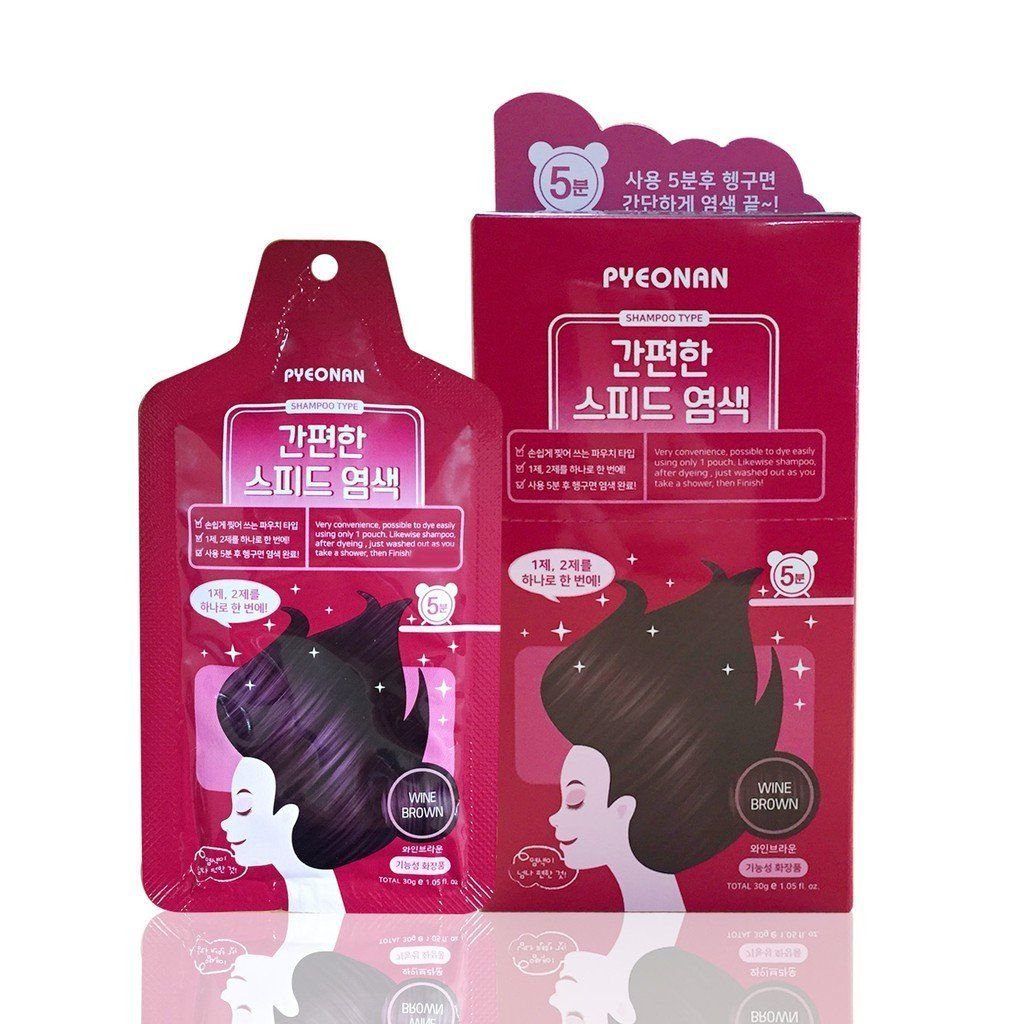 Thuốc Nhuộm Tóc Thảo Dược Dyeing Pyeonan Hàn Quốc (1 gói)