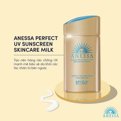 Anessa Sữa Chống Nắng Dưỡng Da Kiềm Dầu Bảo Vệ Hoàn Hảo SPF50+ PA++++