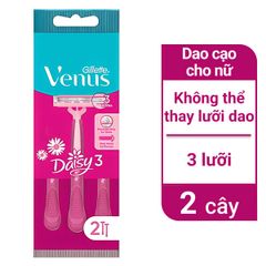 2 cây dao cạo cho nữ Gillette Venus Daisy 3