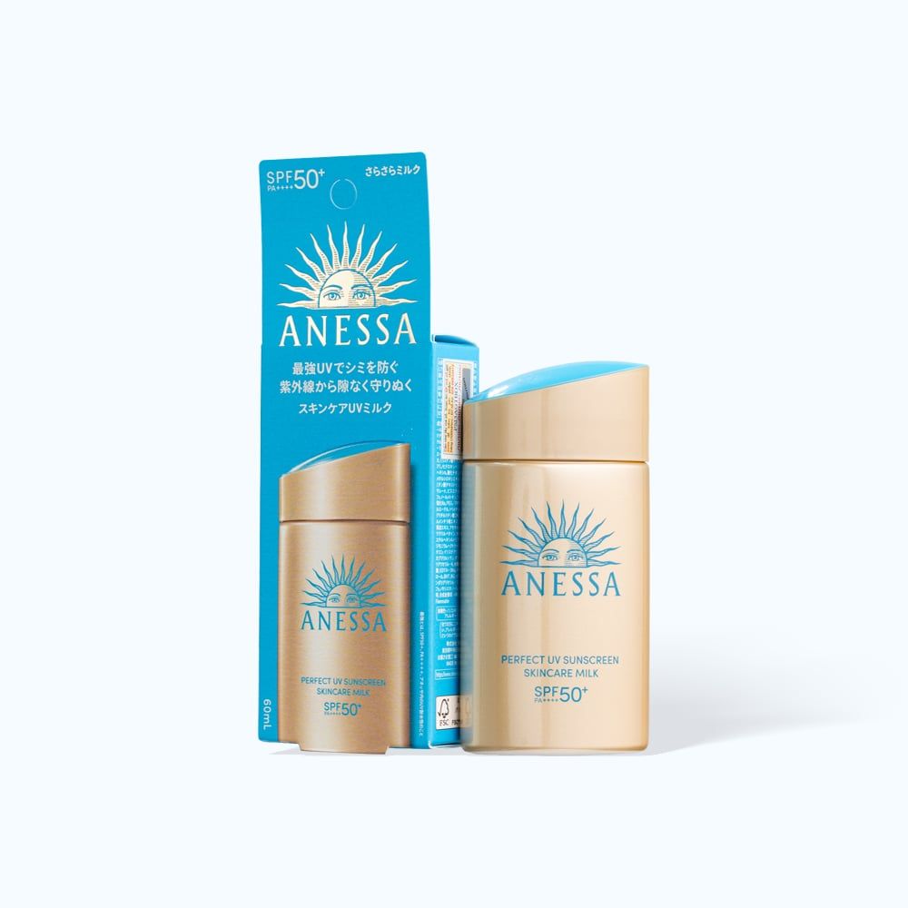 Anessa Sữa Chống Nắng Dưỡng Da Kiềm Dầu Bảo Vệ Hoàn Hảo SPF50+ PA++++